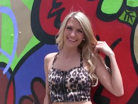 Public Flashing Makes Amanda Tate Wet For His Dick