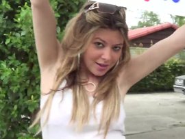 GF Plays A Bikini Carwash Girl For Her Man