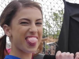 Bending Over A Tight Ass Teen And Fucking Her Deeply