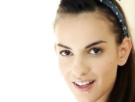 Tiny Tits Are Quite Nice On This Solo Teenager